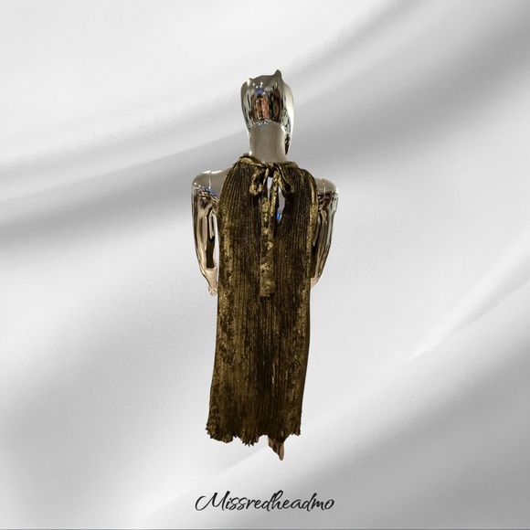 Banana Republic Gold Dress - Picture 3 of 5